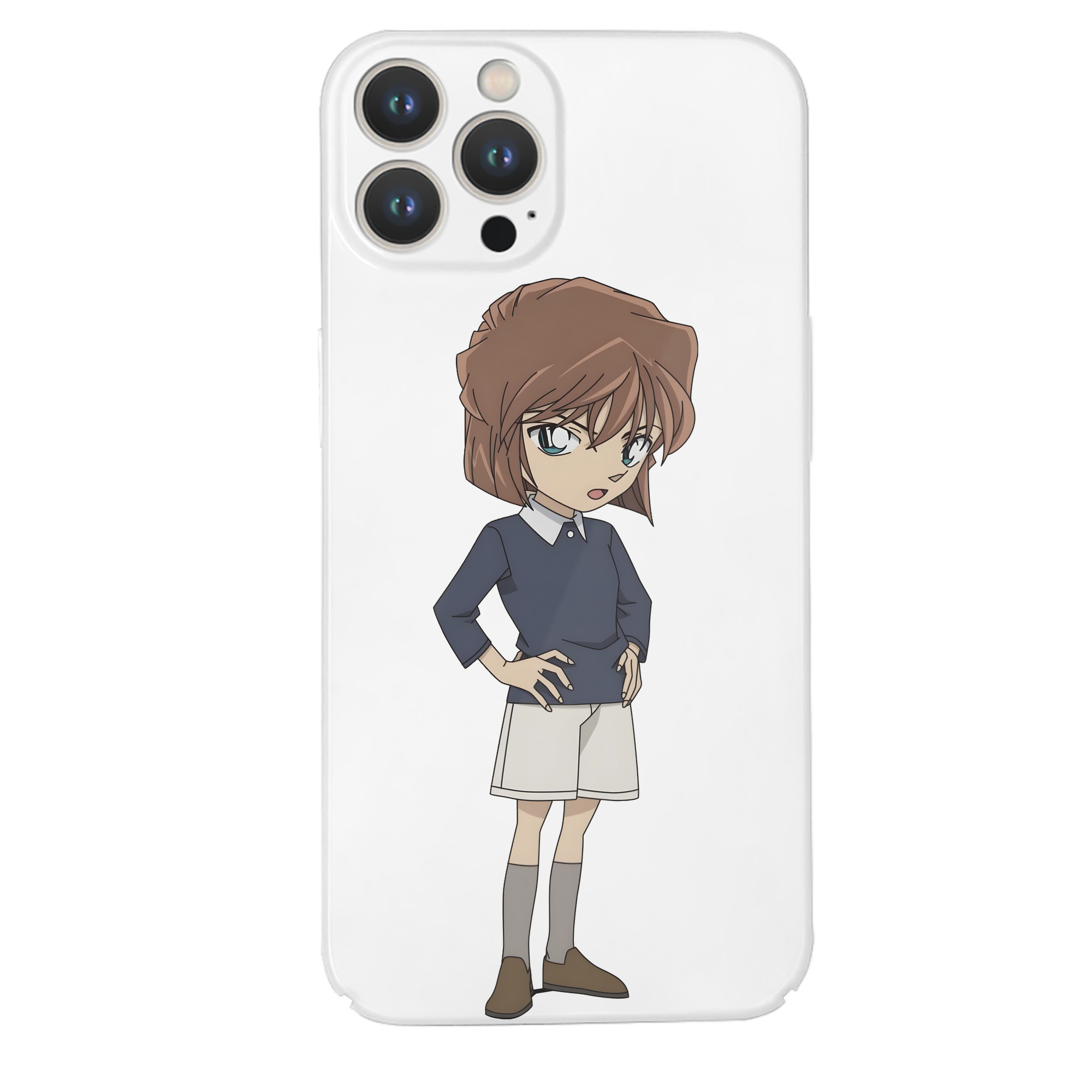 （画像用） 名探偵コナン 灰原 哀 はいばら あい Detective Conan Anita Hailey、Vi Graythorn Haibara Ai 【iPhone 14シリーズ対応】ハードケース